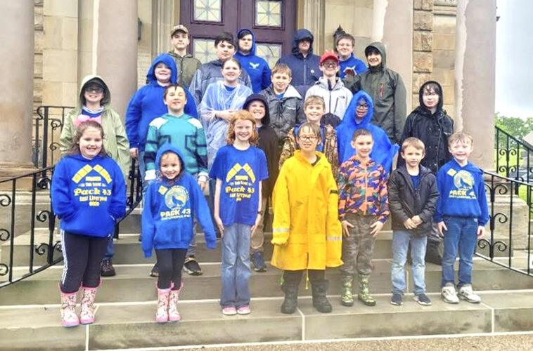 Scout Troop 2012 and Cub Scouts Pack 43 Honor Veterans Ahead of Memorial Day